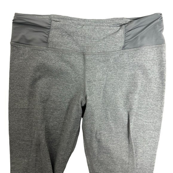 Lululemon Womens Size 10 Gray‎ Gym Casual Workout Leggings - Picture 2 of 8